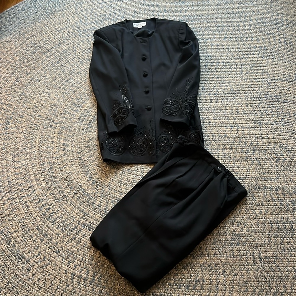 women’s John Mayer beaded pants suit size 14